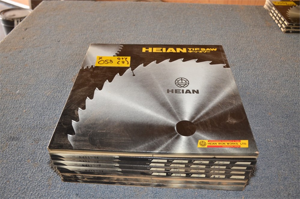 Heian "Tip Saw 355 x 100 x 3.0 MM" Saw Blades - New in Box - QTY (8)