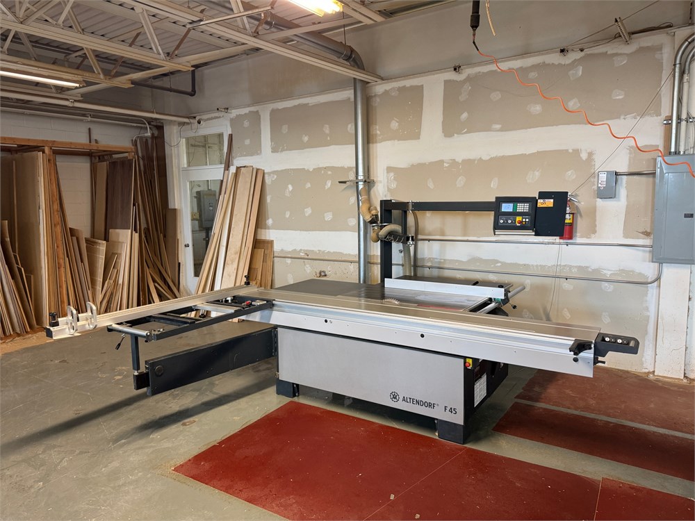 Altendorf "F-45" Sliding Panel Saw - PLC
