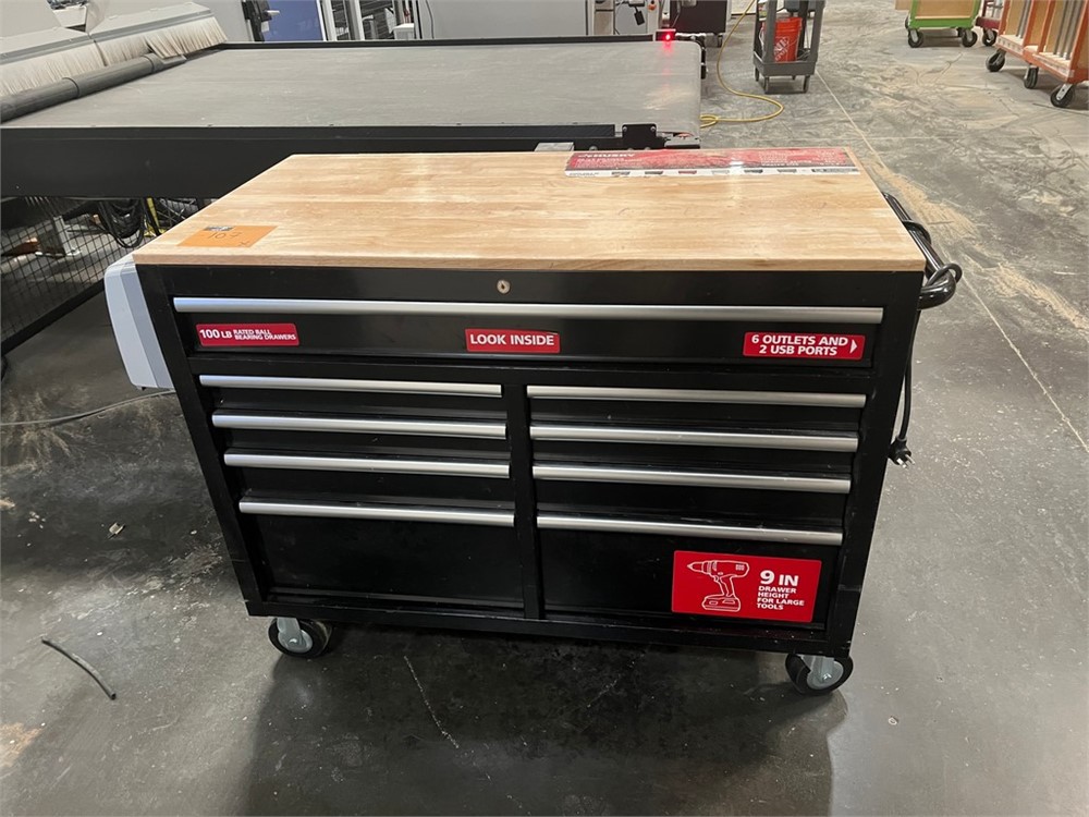 Husky Rolling Tool Cabinet & Contents