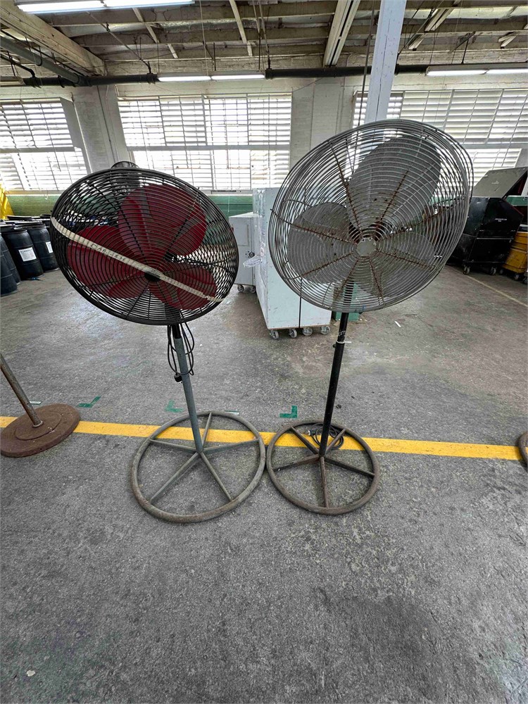 Pedestal Fans Qty. (2)