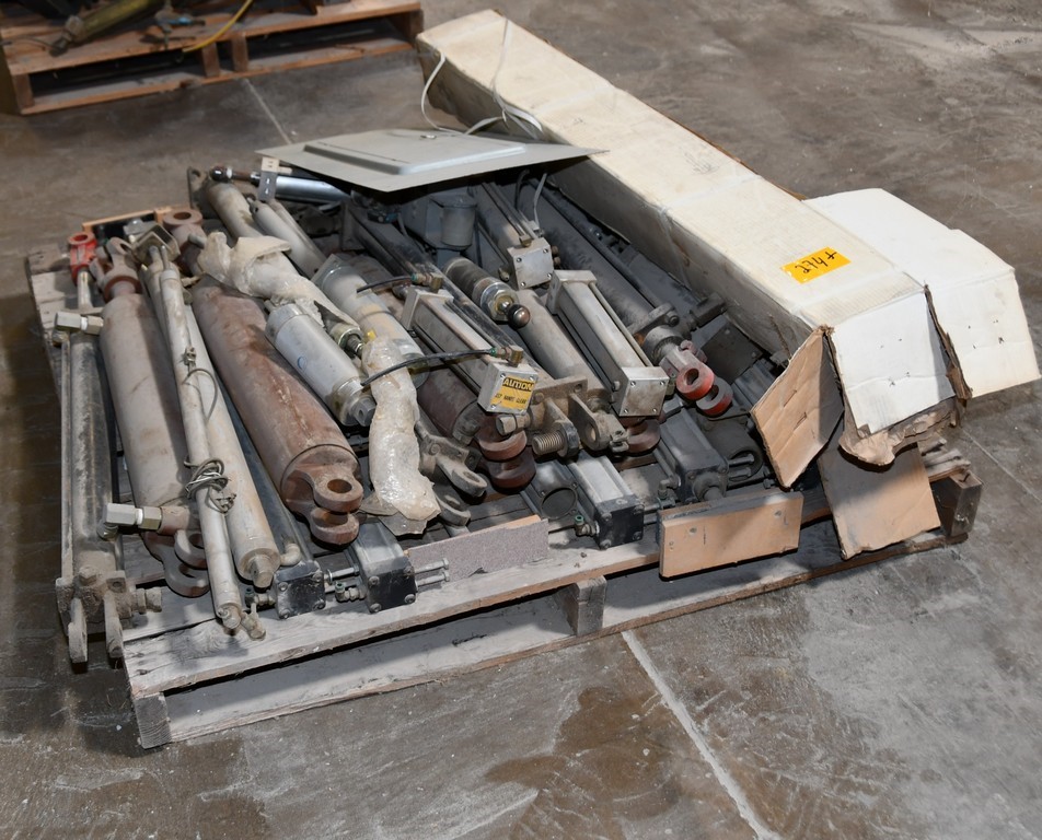 Lot of Hydraulic & Pneumatic Cylinders & more - as pictured