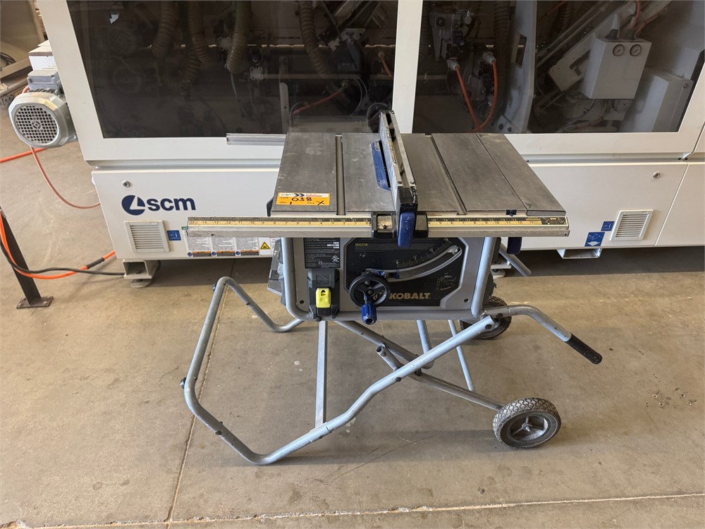 Kobalt "KT 1015" Table Saw & Folding Stand