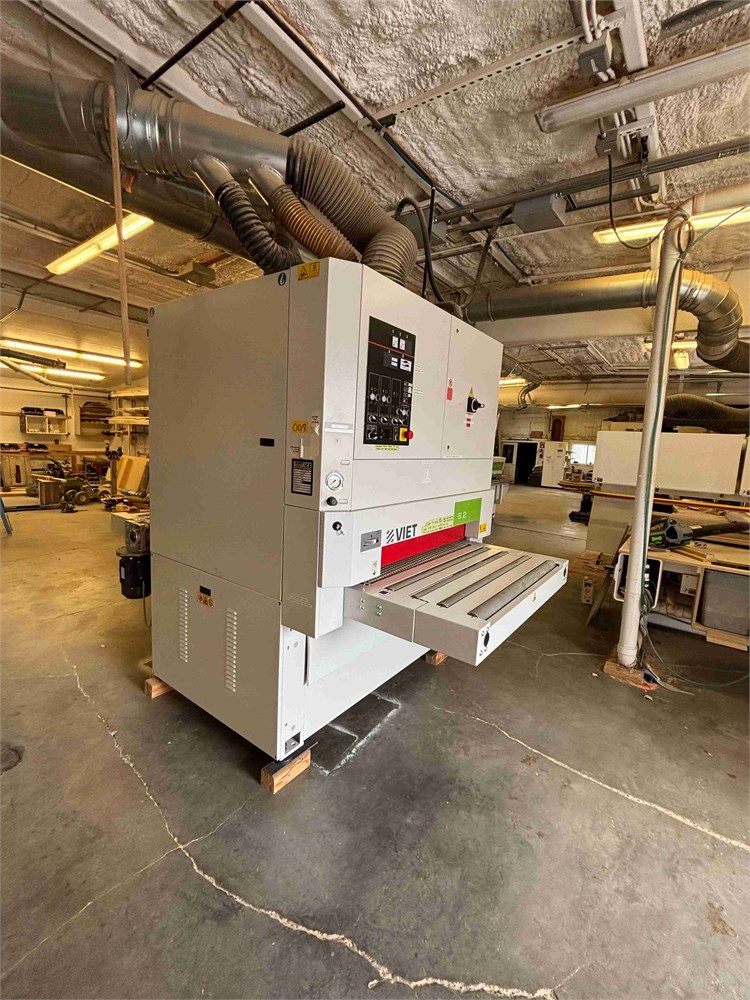 Viet "S2 31 F6 HR/KRT" Planer & 2 Head Widebelt Sander