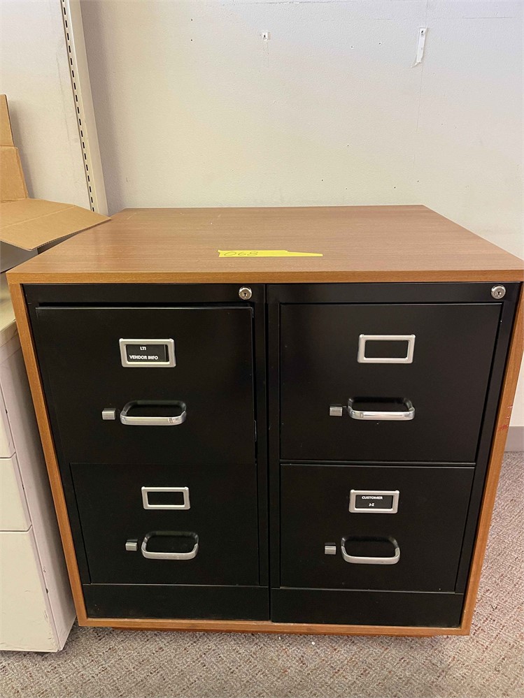Two (2) Metal Filing Cabinets