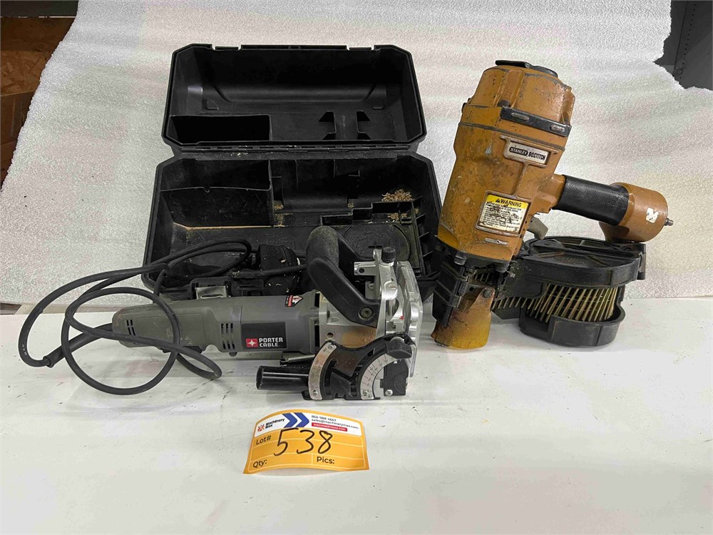 Plate Jointer & Nail Gun