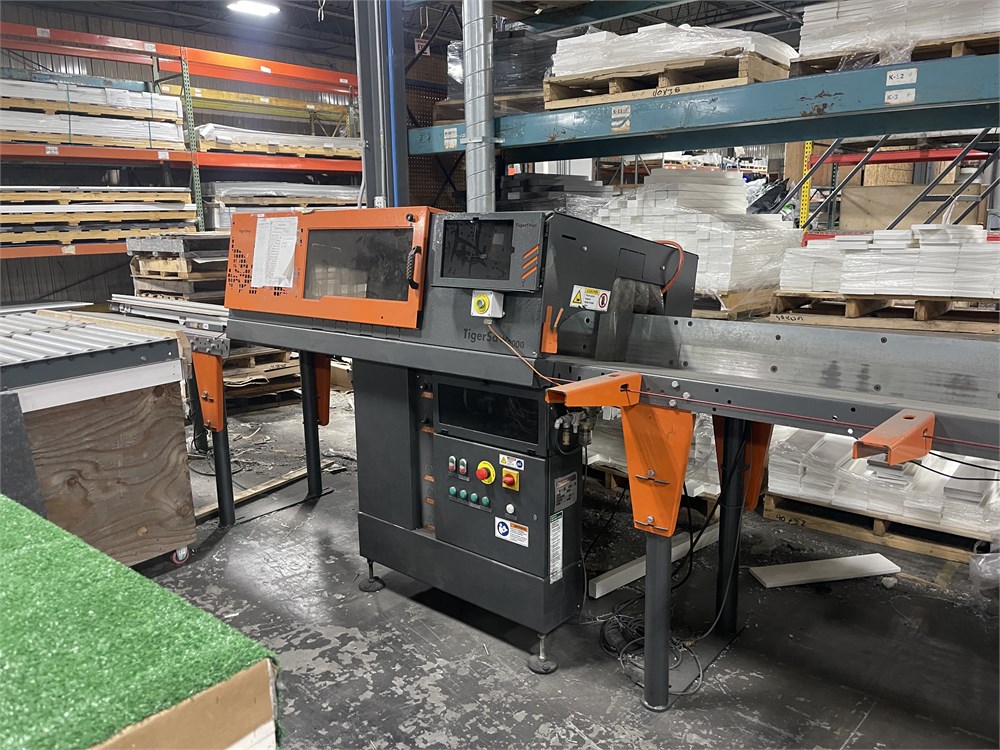 TigerStop "TigerSaw 2000" Automatic Non Ferrous Optimizing Saw