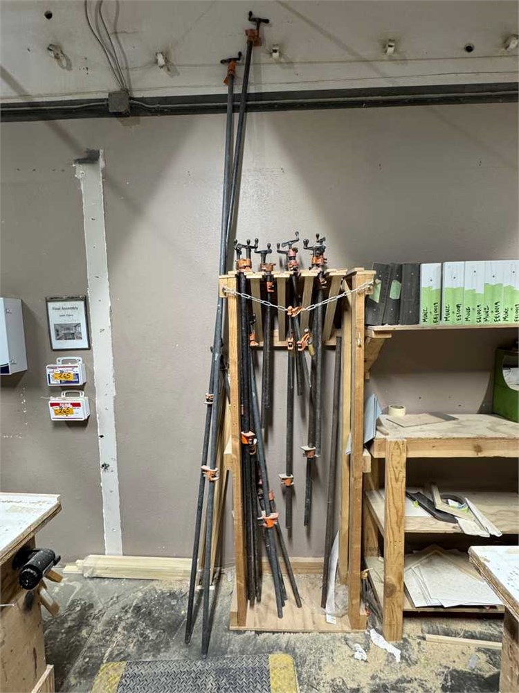 Lot of Pipe Clamps