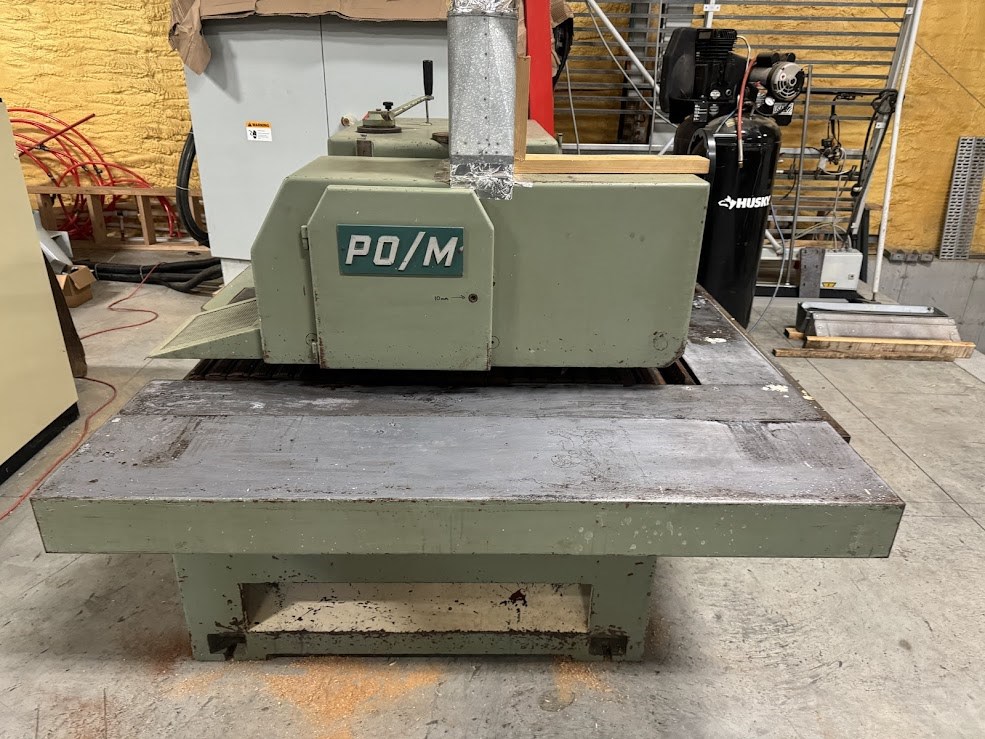 OGAM "PO/M" Straight Line Rip Saw