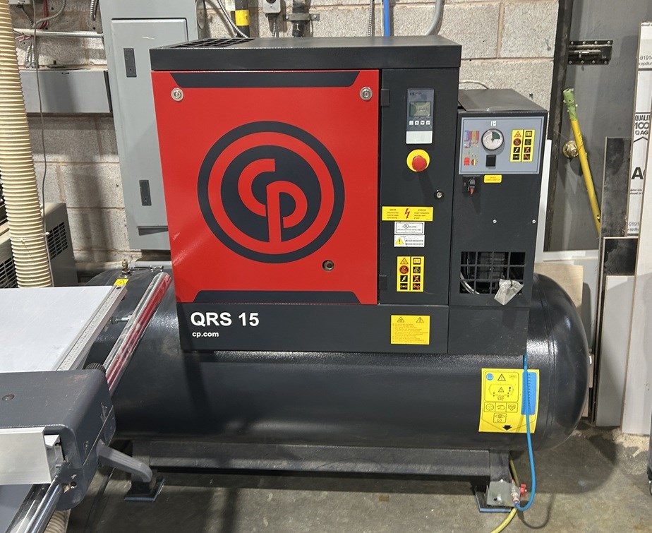 Chicago Pneumatic "QRS 15HPD TM120" Air Compressor (2022) - Concord, ON