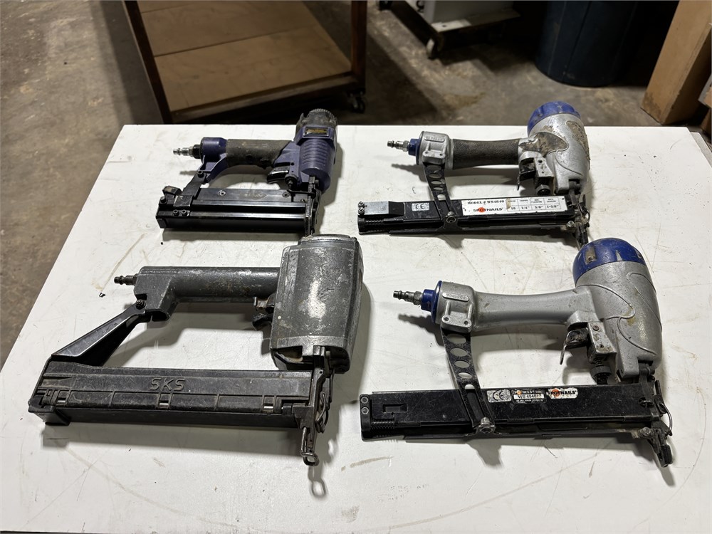 (4) Pneumatic Nail Guns