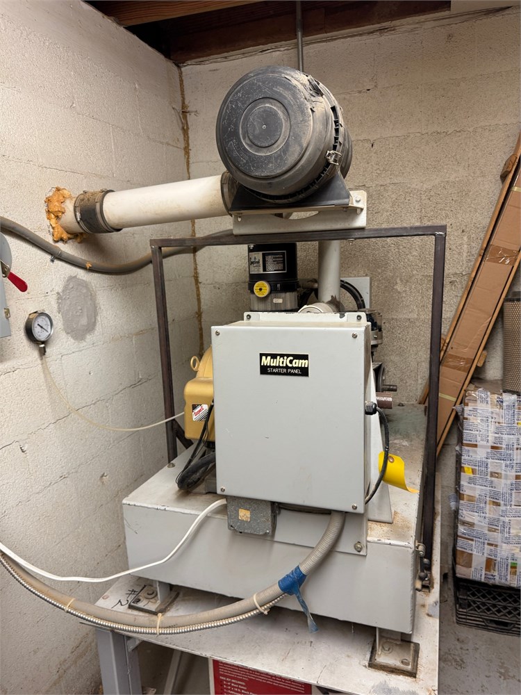 Multicam Vacuum Pump - 20HP