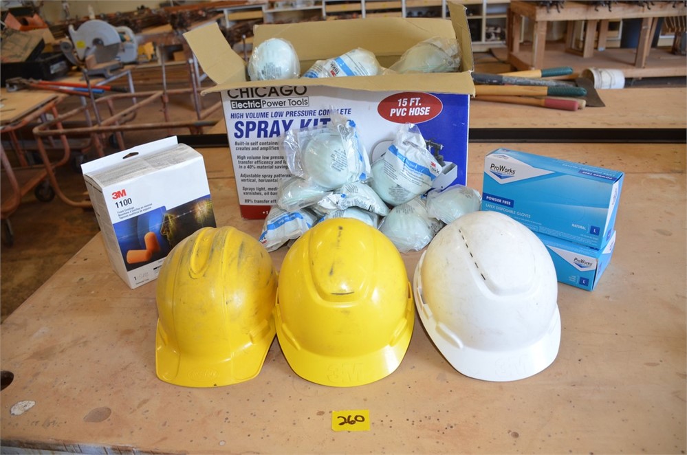 Lot of Safety Supplies as Pictured