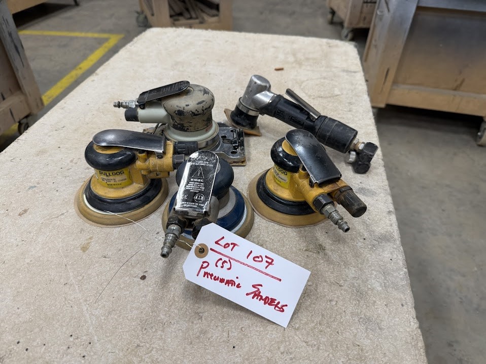 (5) Pneumatic Sanders