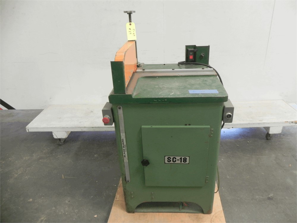 INDUSTRIAL "SC-18" 7.5HP UPCUT SAW, LEFT HAND