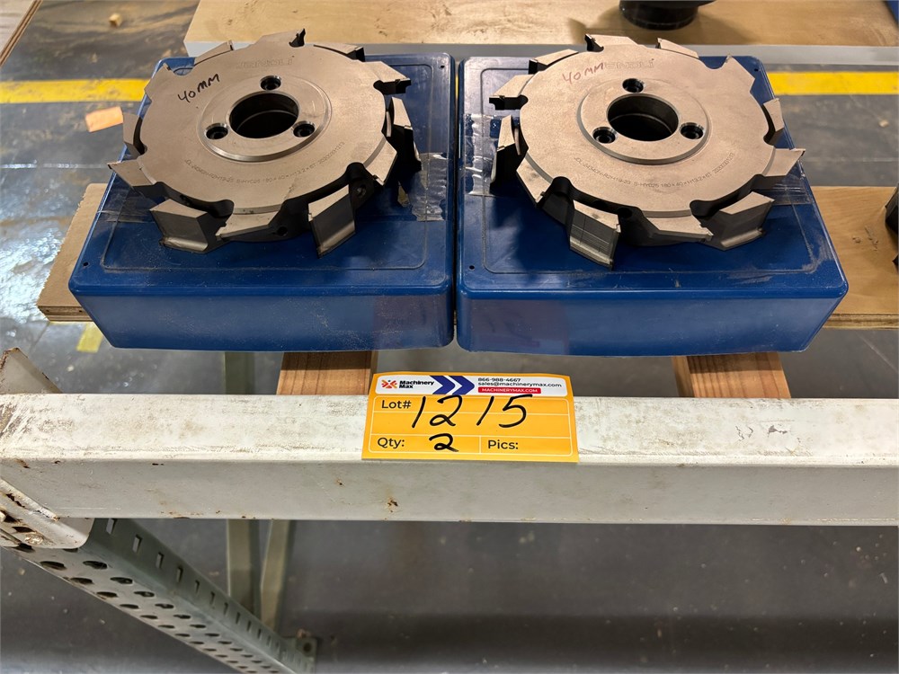 Lot of Cutter Heads - Qty (2) - as pictured