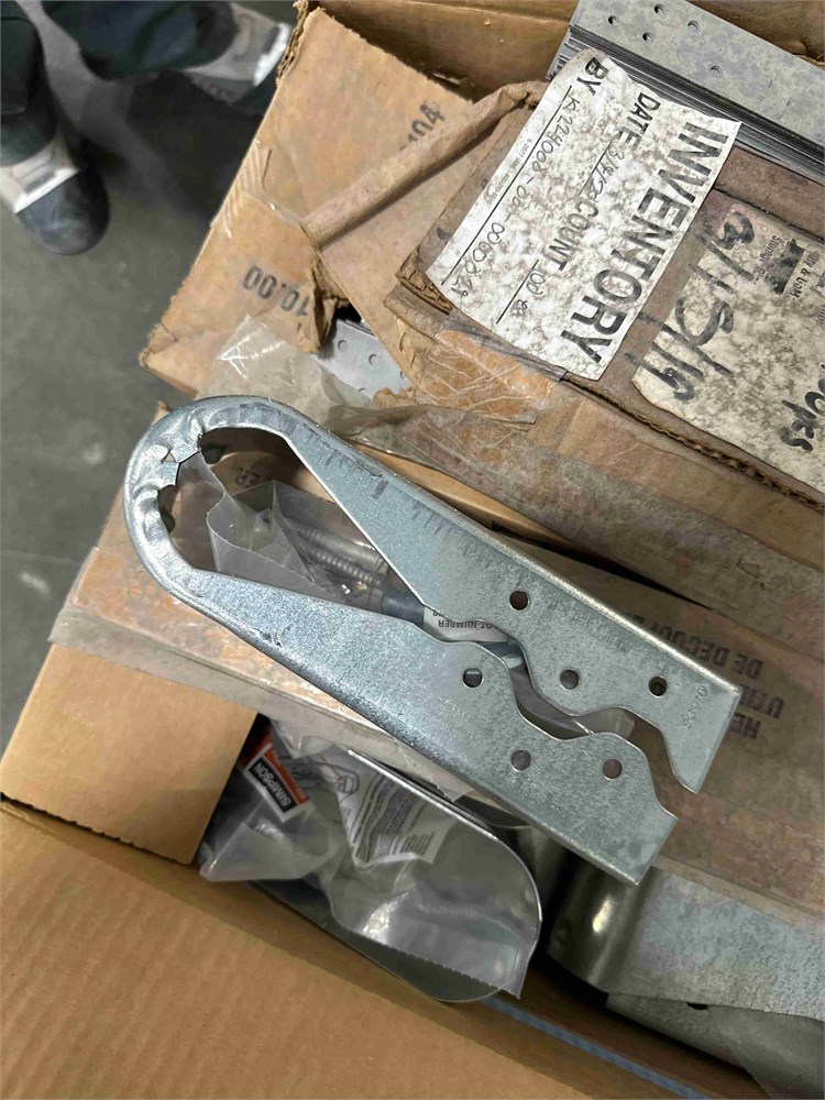 Pallet of Simpson Strong-Tie Hangers & Brackets