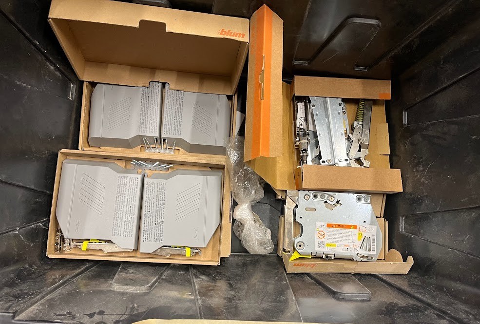 Blum Hinges - As Pictured