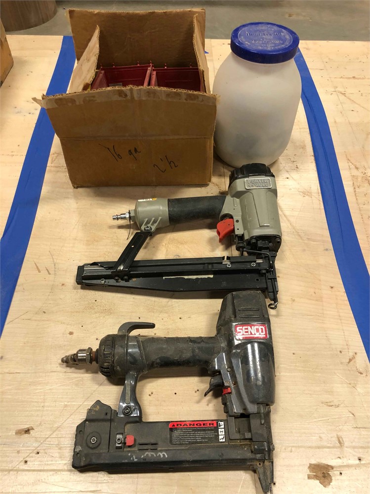 Senco and Porter Cable Pneumatic Nailers