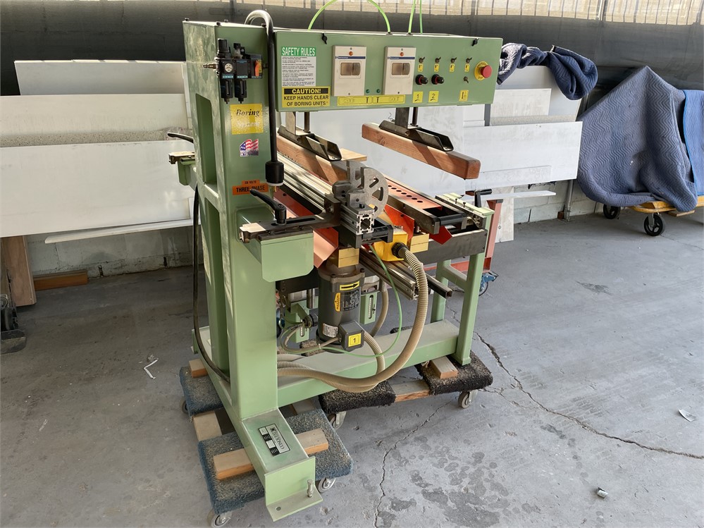 CONQUEST "2-46" DOUBLE ROW 32MM LINE BORING MACHINE