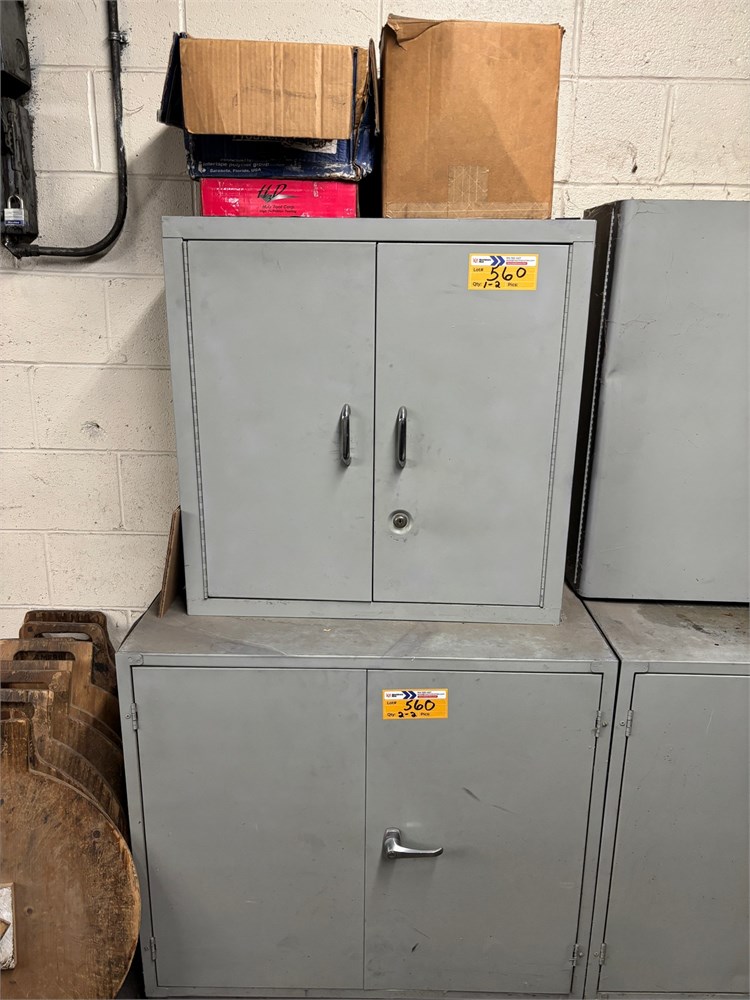 Lot of cabinets & Contents (Qty2) as pictured