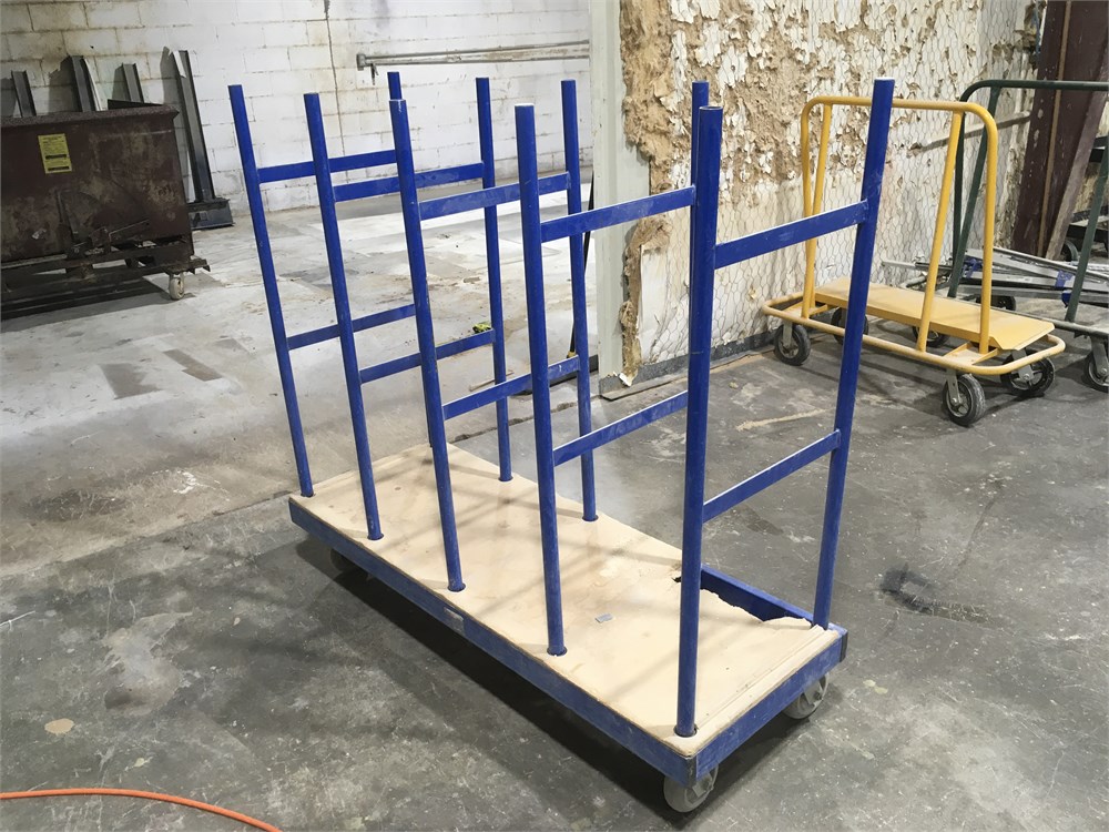 Blue Parts Cart