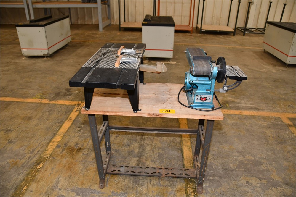Belt Sander and Router Table