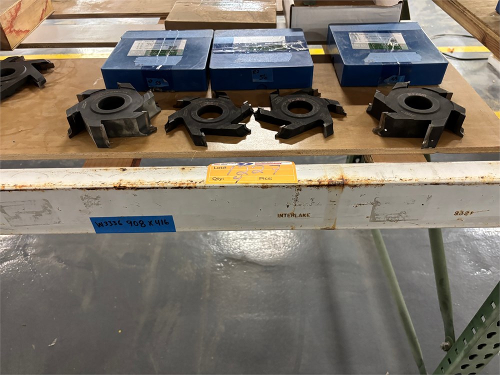 Lot of Cutter Heads - Qty (4) - as pictured