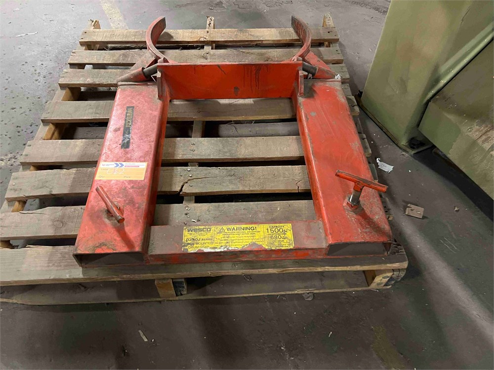 Drum Lifter Forklift Attachment