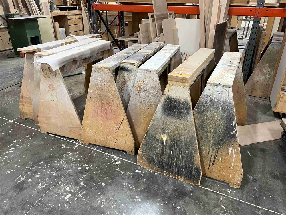 Wood Saw Horses Qty. (8)