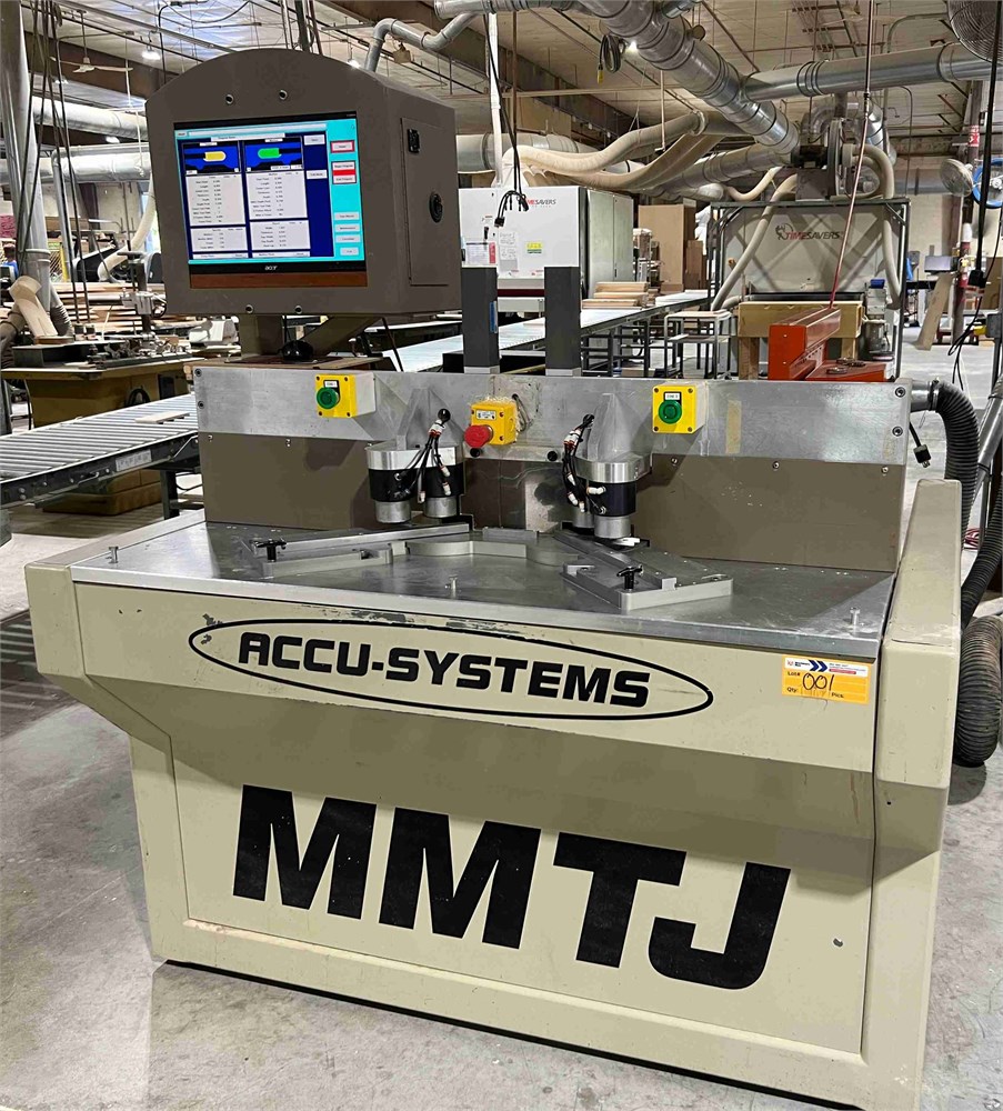 Accu-Systems "MMTJ" Miter Door Machine