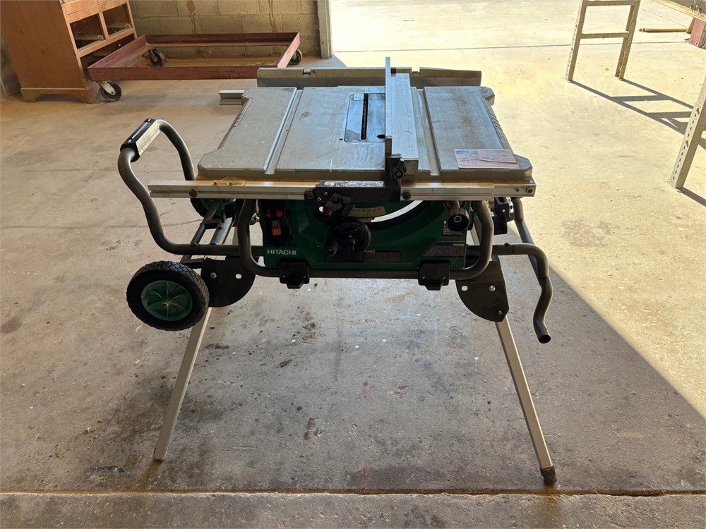 Hitachi "C 10RJ" Job-Site Table Saw