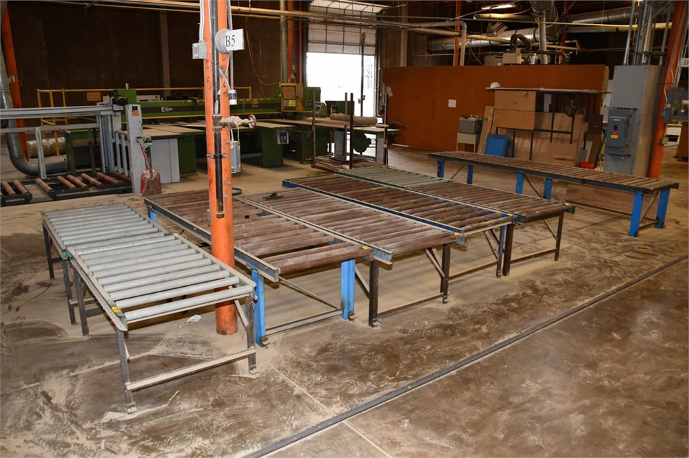 Lot of Roller Conveyors