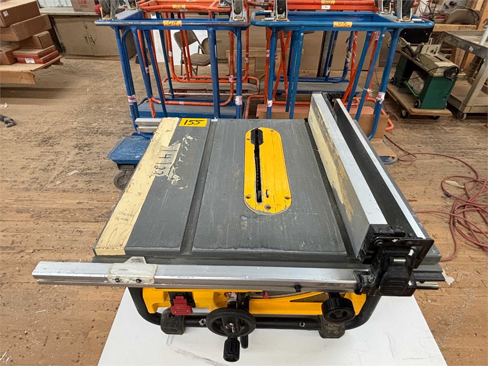 DeWalt DWE7480 10" Jobsite Table Saw