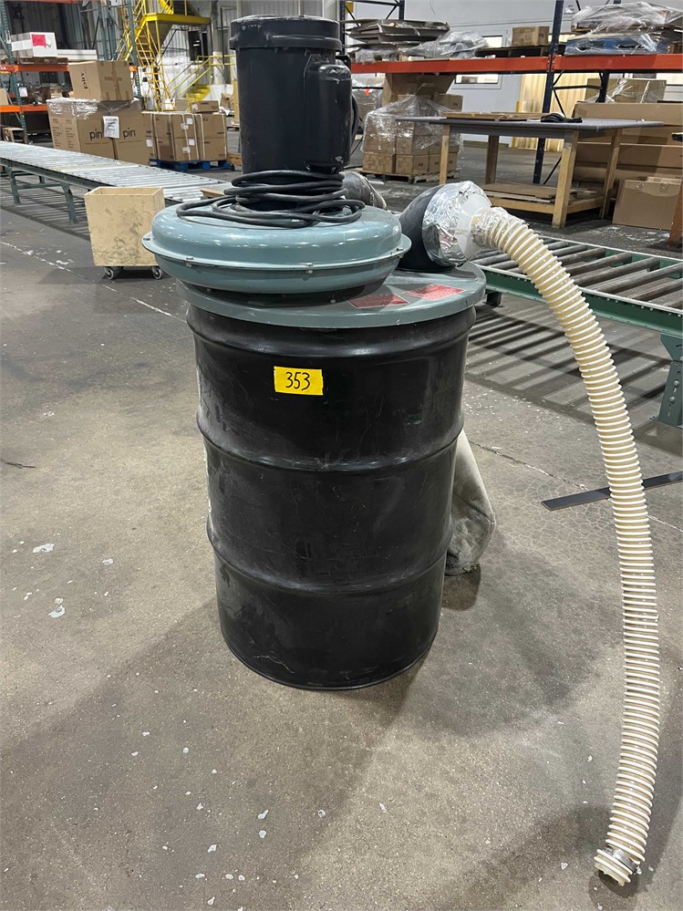 Delta "50-181" Dust Collector & Barrel