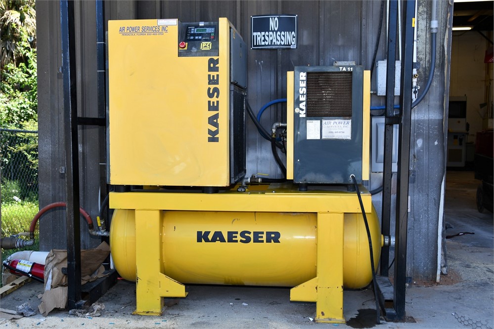 Kaeser "SK19" Air Compressor, Dryer & Tank Package