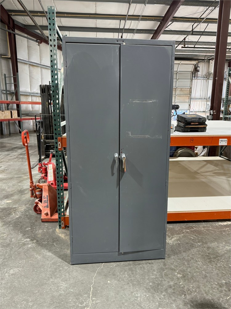 Grey Storage Cabinet