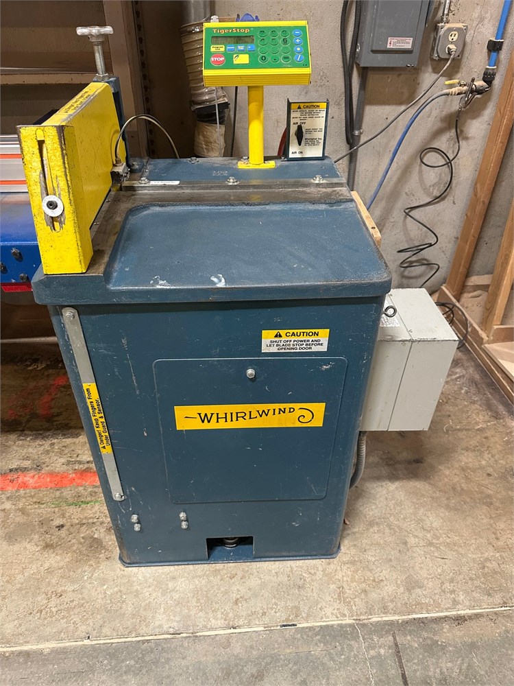 Whirlwind "212L" Pneumatic Up-Cut Saw