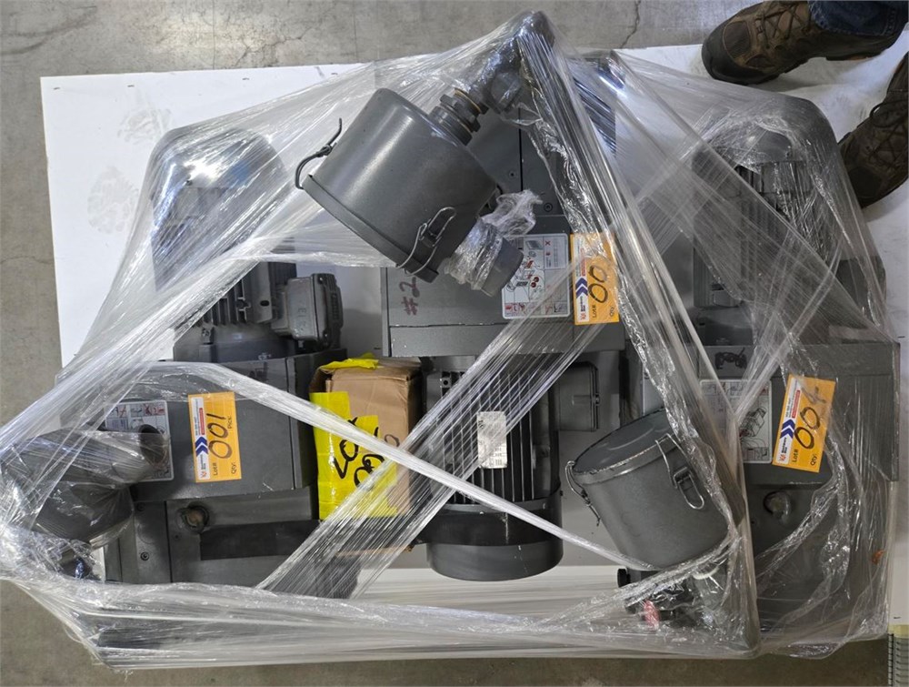 Three (3) Becker Vacuum Pumps