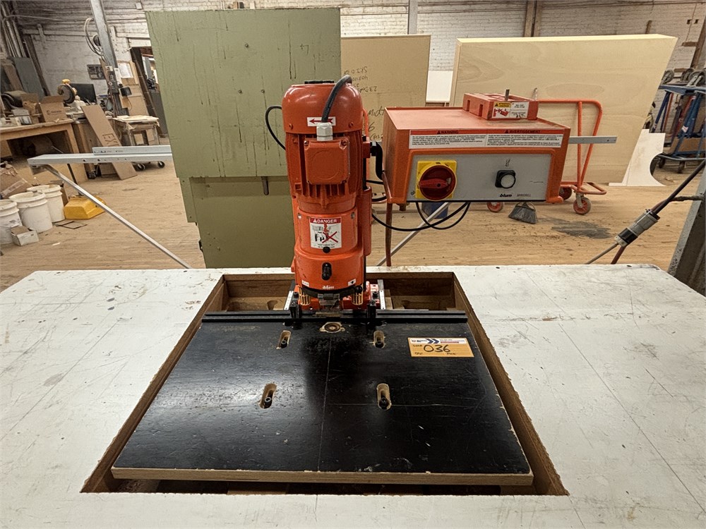 Blum "MiniDrill" Hardware Boring Machine