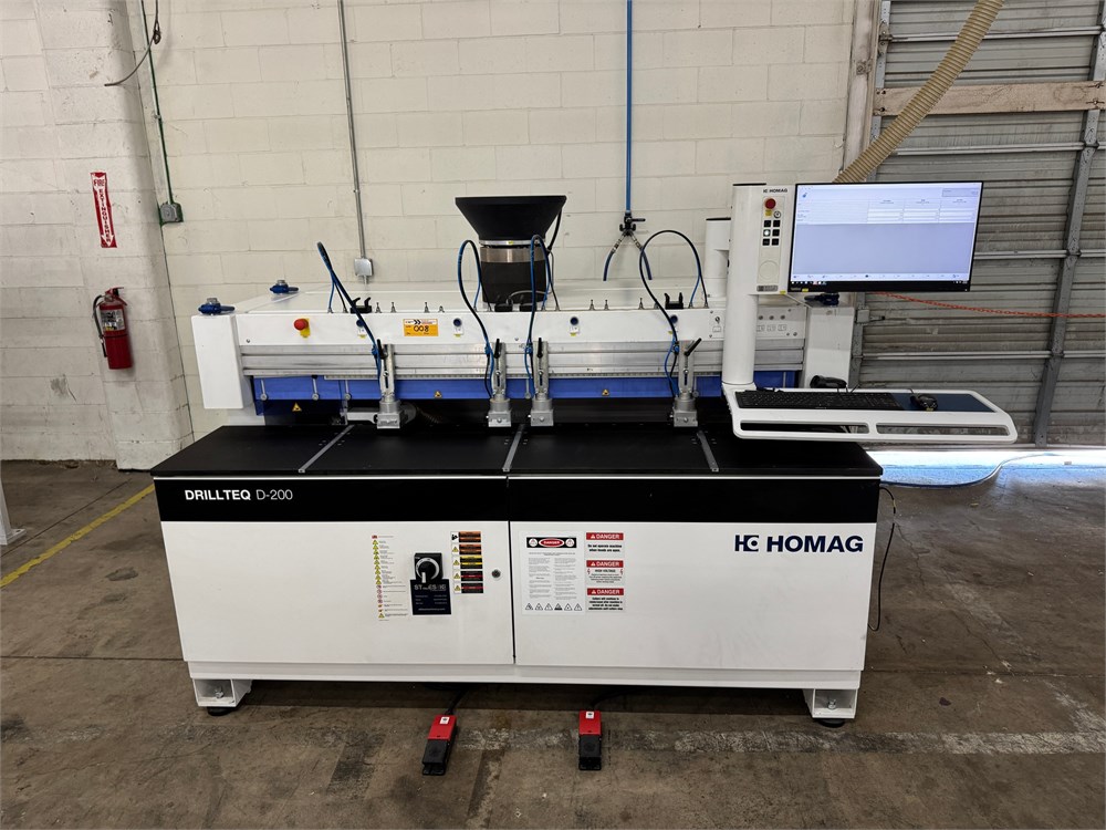 Homag "Drillteq D-200" Multi-spindle Dowel Inserter (2024)