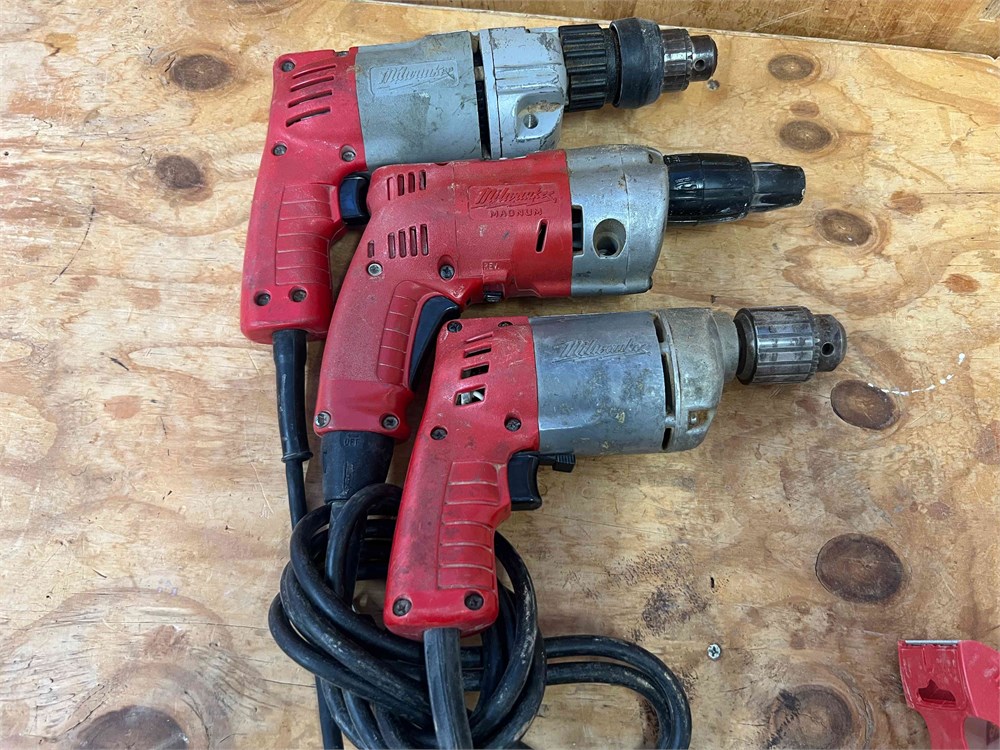 Electric drills Qty. (3)