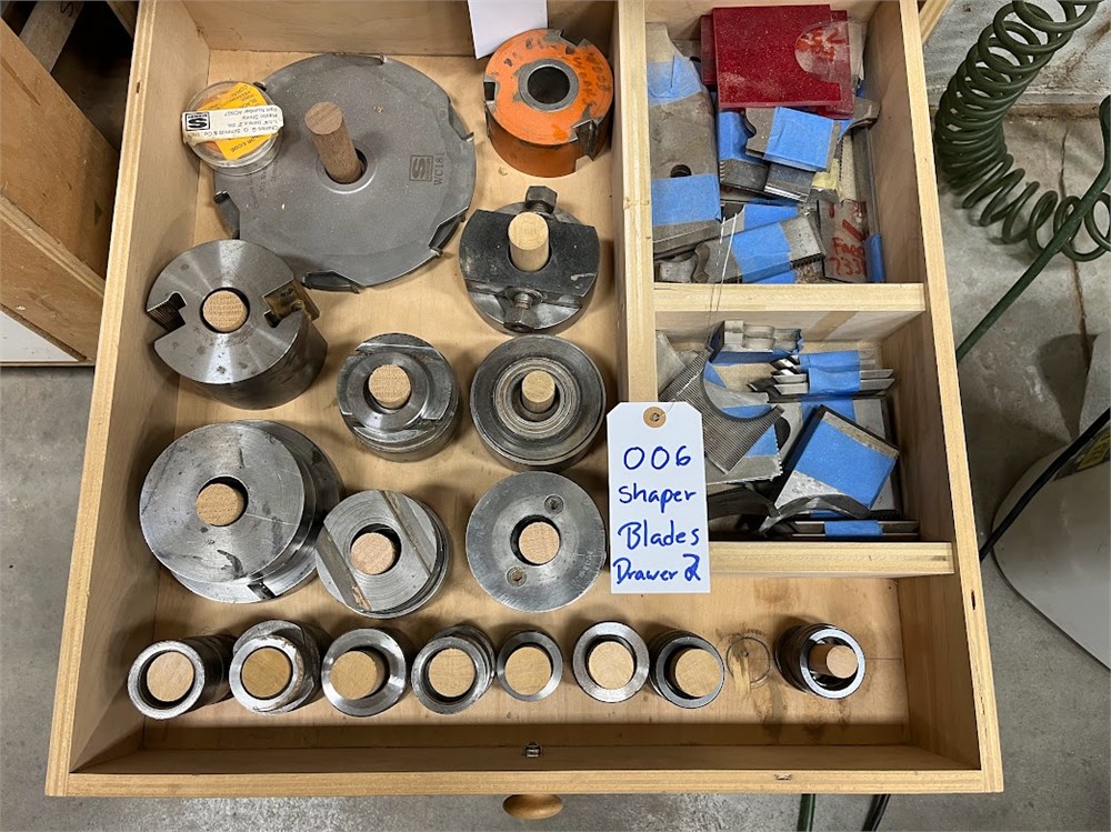 Assorted Shaper Cutter Heads