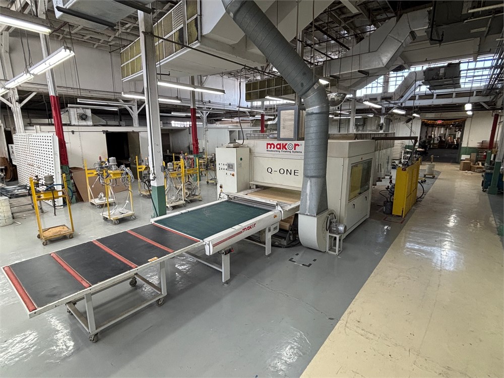 MAKOR "Q-ONE" FLAT PANEL FINISHING LINE