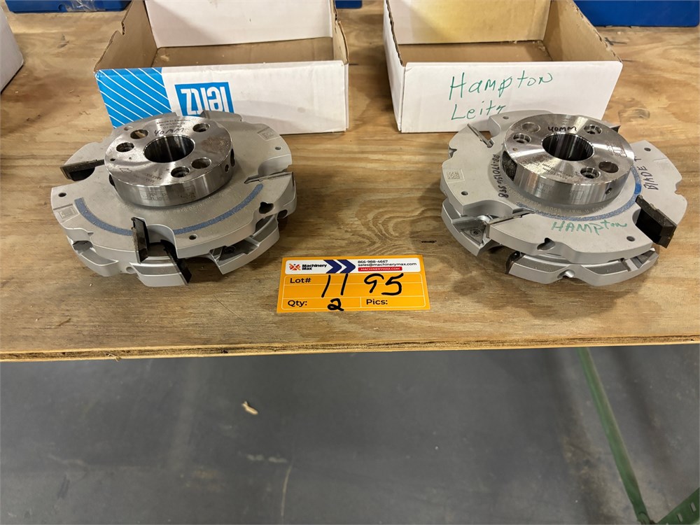 Lot of Cutter Heads - Qty (2) - as pictured