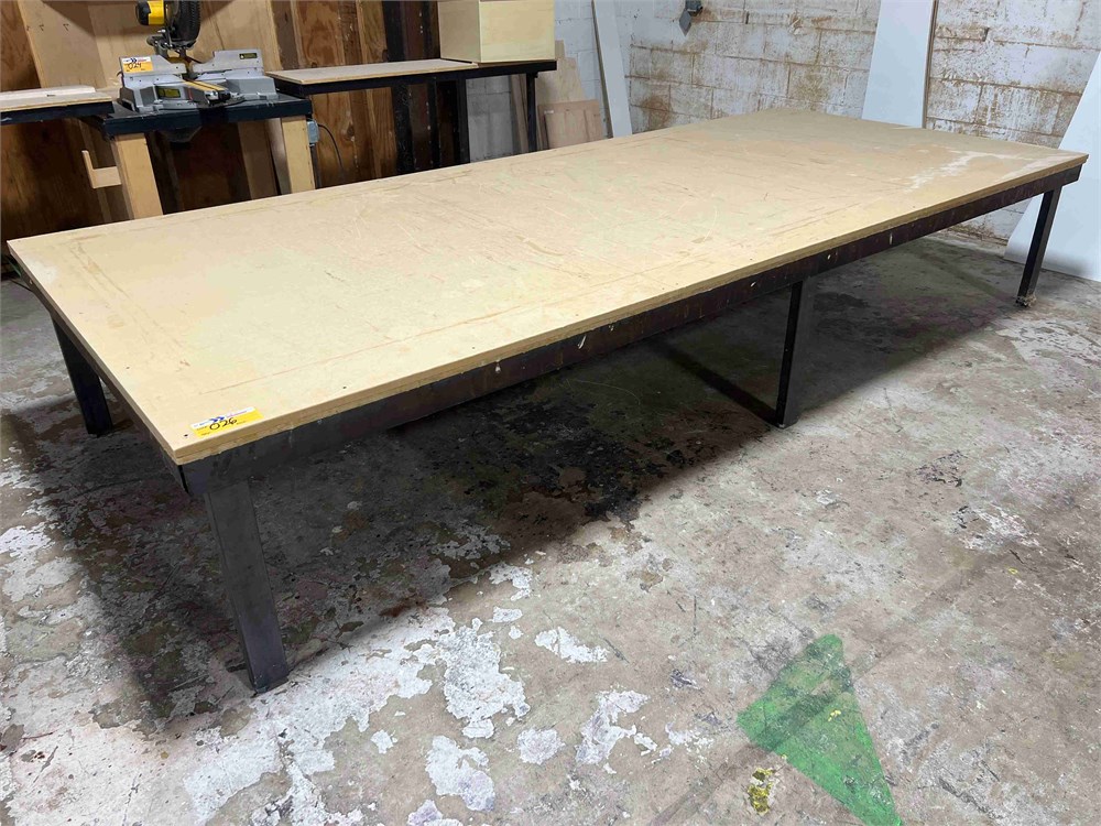 Steel Frame Assembly Table