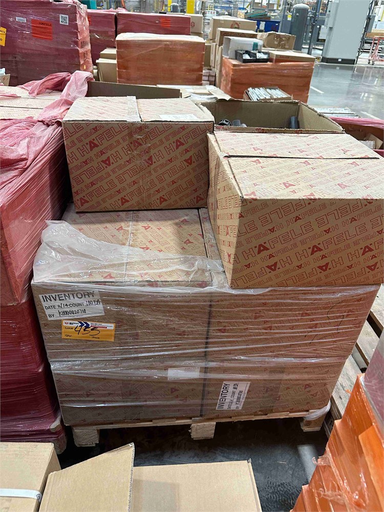 Pallet of Hafele 637.45.344 Cabinet Leveler