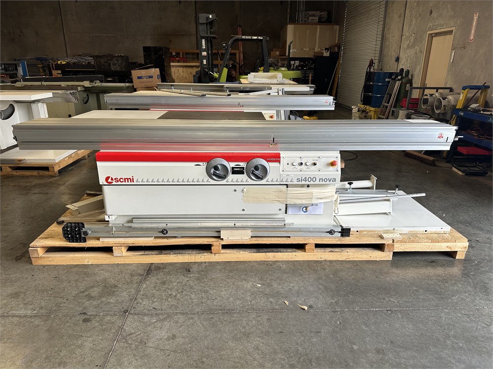 SCMI "SI400 Nova" Sliding Table Saw, 2017