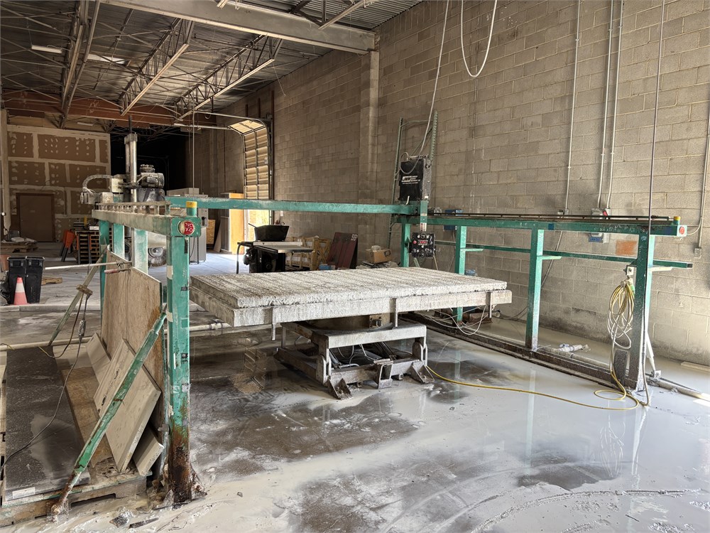 Johnson Marble Machinery Bridge Saw