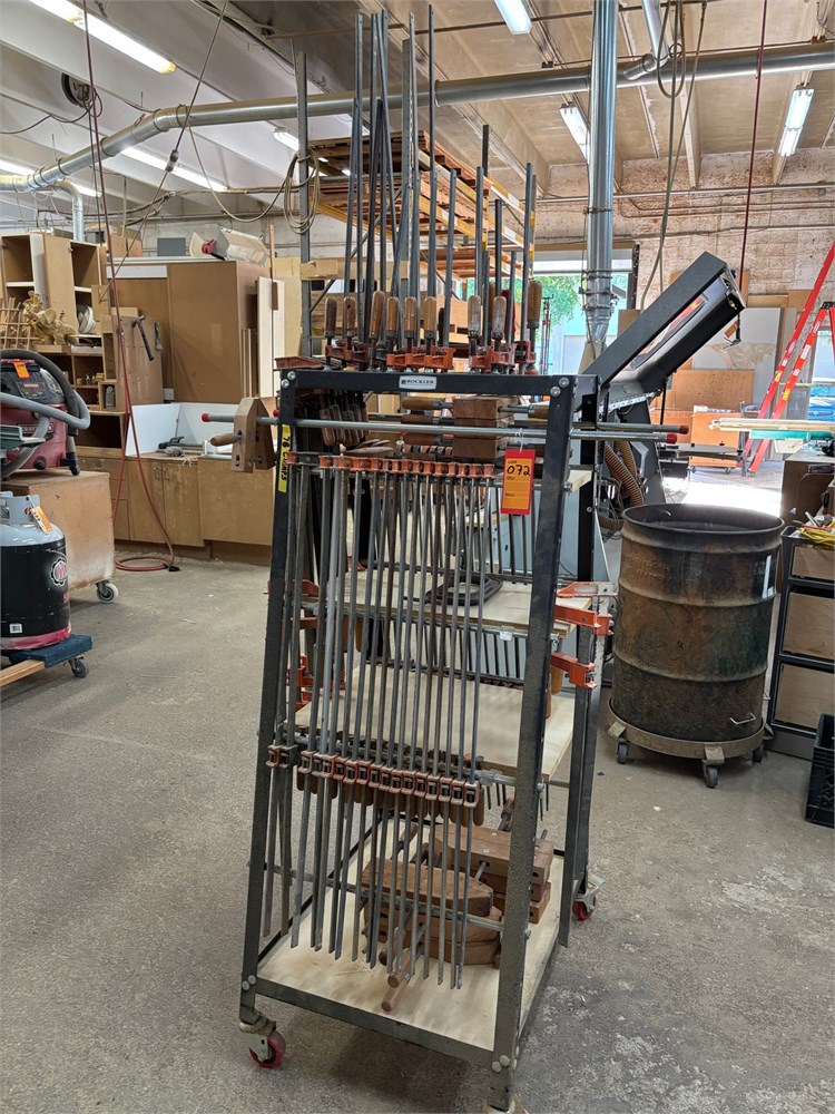 Clamps & Cart as pictured