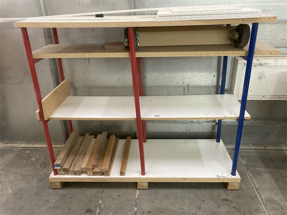 Rolling Cart with Shelves